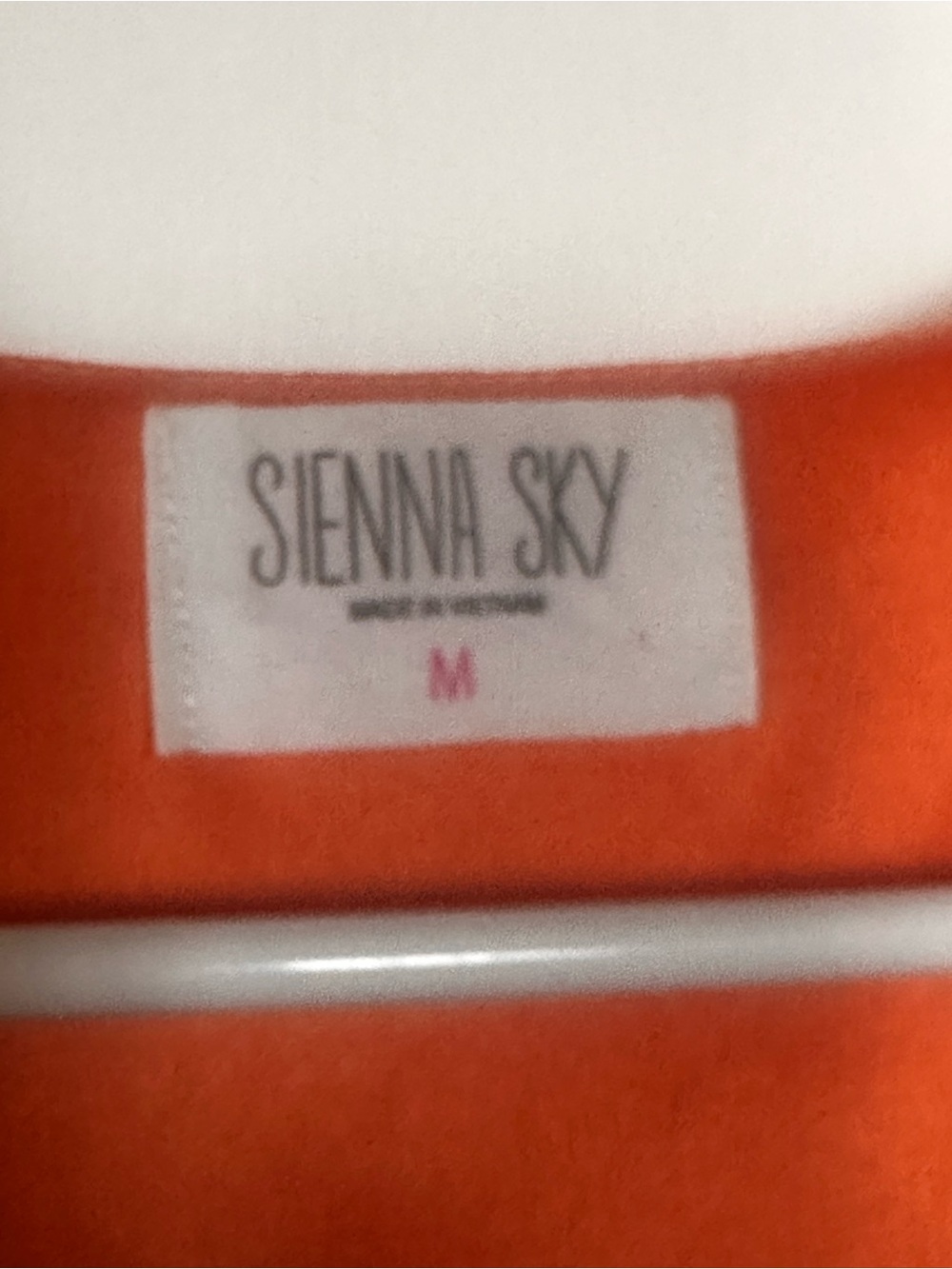 Sienna Sky Coral Floral V-Neck Dress - Picture 3 of 5